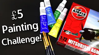 Can you Paint a Model Kit on a £5 budget? Painting Challenge
