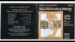 Saint Hildegard Von Bingen German Benedictine Abbess | A Feather on the Breath of God