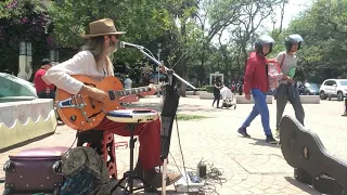 Busking in Mexico Park, Mexico City - https://linktr.ee/Markus_K