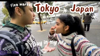 Thrifting shopping || Flea Market in Japan 🇯🇵 || Tokyo biggest flea market || Day in my life || 2