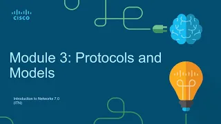 CCNA1-ITNv7 - Module 03 - Protocols and Models