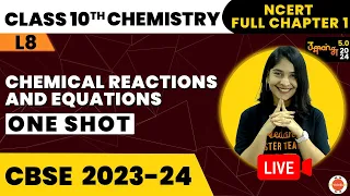 Chemical Reactions and Equations One shot |L-8 CBSE Class 10 I Anubha Ma'am  @VedantuClass910