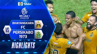 Highlights - Bhayangkara FC VS PERSIKABO 1973 | BRI Liga 1 2022/2023