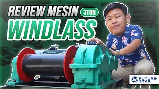 NEW PRODUK🔥MESIN WINDLASS 3 TON😱MESIN PENARIK BEBAN BERAT DAN JANGKAR🔥😱