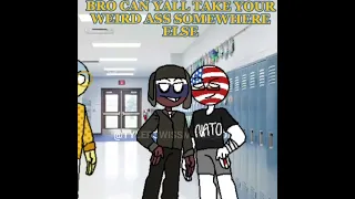 Countryhumans School! // Countryhumans America // Edit