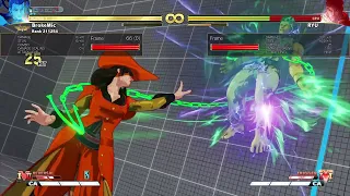 STREET FIGHTER V: CE - Rose VT2 combo 405 damage meterless