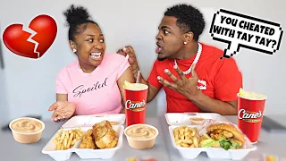 CONFESSING TO DRE THAT I CHEATED WITH HIS BESTFRIEND... Ft CANES MUKBANG