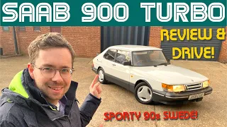 A look around a classic SAAB 900 TURBO: a 1990s sporty Swede, with a distinctly 1970s flavour!