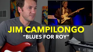 Guitar Teacher REACTS: Jim Campilongo "Blues for Roy"