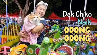 Dek Chiko Naik Odong Odong.funny video try not to laugh funny pets animals cat lover cats pet kucing