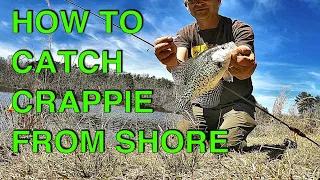 How to Catch Crappie from Shore