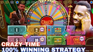 Crazy time 100% winning Strategy || Indian Crazy Time tips || popular game || online earning game