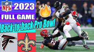 Atlanta Falcons vs New Orleans Saints WEEK 18 [FULL GAME] | NFL Highlights TODAY 2023