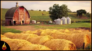 1 Hour Instrumental Country Music | Haybales | Relaxing, Ambient, Quiet