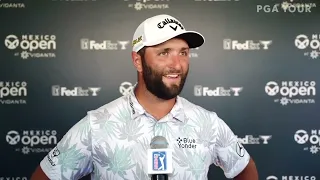 Entrevista a Jon Rahm tras la tercera ronda del Mexico Open at Vidanta 2022