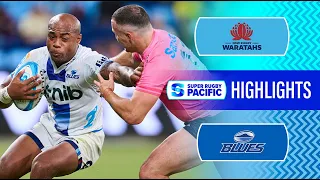 Super Rugby Pacific 2024 | Waratahs v Blues | Round 4 Highlights