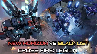 NEW HORIZON versus BLACK LIST | Skirmish | Payload game mode | 3v3 PvE | CROSSFIRE: LEGION gameplay