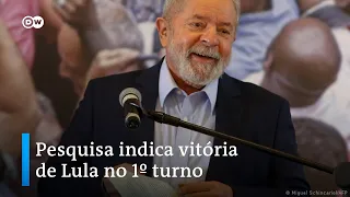 [Notícias em áudio] Pesquisa indica vitória de Lula no primeiro turno