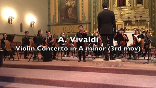 Vivaldi Violin Concerto in A minor (3rd mov)