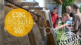 Aug 1, 19:20 STEP - Straw Bale Building Training for European Professionals