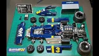 Building my 1976 Japan GP Tyrrell P34 Formula 1 Car 1:8 Scale