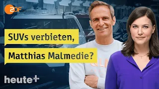 Feindbild SUV: Hysterie oder begründete Sorge? | heute+ Livestream