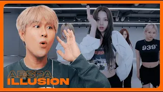 Performer Reacts to AESPA 'Illusion' Dance Practice + Review | Jeff Avenue