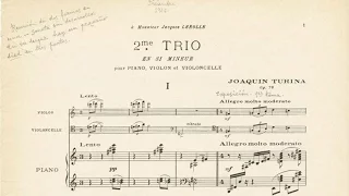 Joaquín Turina: Trío nº 2 Op. 76 (1933)