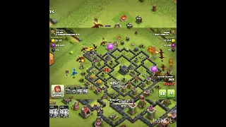 Coc best th9 dragon attack strategy 👍