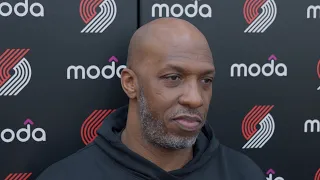Chauncey Billups: "Tough day with the passing of a true legend" | Portland Trail Blazers | Jan. 21