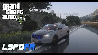 [NO COMMENTARY] GTA V LSPDFR | MARKET ROBBERY PURSUIT! | San Andreas Law Enforcement Agenty Patrol