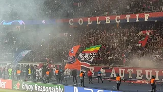 Ambiance de feu après PSG LIVERPOOL 2-1 Joie Cup Ultras +  joueurs