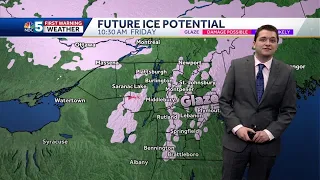 Some ice possible during wintry mix on Thursday night (Feb. 9, 2023)