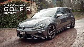 VW Golf R 7.5 (1 Year Later) Review! Launch Control, Drive & Exhaust.