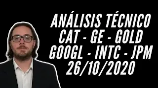 ANALISIS TECNICO #CEDEARS - #CAT #GE #GOLD #GOOGL #INTC #JPM - CUBRIRSE ante el DOLAR e INFLACION