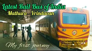 A complete journey in historic Rail Bus | Mathura - Vrindavan heritage line tour