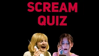 Scream Quiz - Name Scream Characters (1-5)