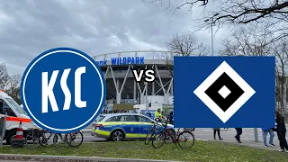 KSC vs HSV inside the BBBank Wildpark 🏟️🇩🇪⚽️/ 2 Bundesliga