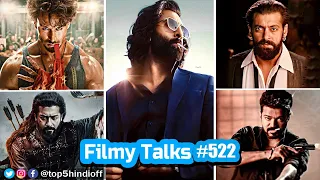 Filmy Talks #522 - Animal Teaser🔥, Ganpath 😱, Leo Poster 💥, Jawan, The Meg 2, Maidaan, Kanguva,