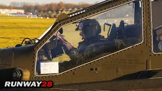 Close Range Footage; AH-64E Guardian "Gunfighters" Start-Up @Gilze-Rijen Airbase