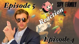 We MUST PROTECC Anya!! Wholesome SPY X FAMILY Episodes 4 & 5 | Reaction!!!