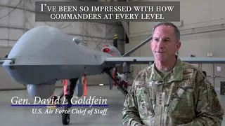 CSAF Goldfein speaks on Hunter Airmen role