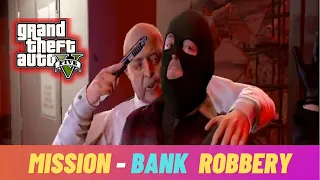 THE BIGGEST BANK ROBBERY | GTA 5 - Intro & Mission #1 - Bank Robbery | Prologue