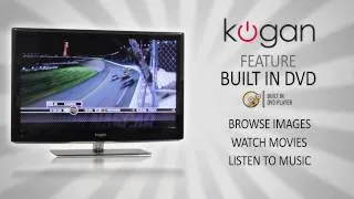 Kogan LED & LCD TV Feature Video - Built-in DVD Drive