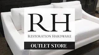 RH Restoration Hardware Outlet Browse With Me Tour