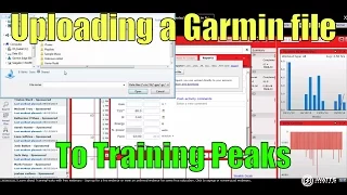 Uploading Garmin file to Training Peaks