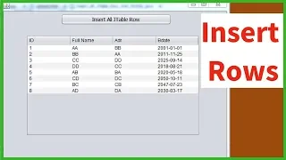 JAVA - How To Insert All JTabe Data Into MySQL Database In Java Netbeans [ With Source Code ]