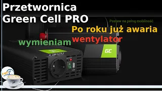 Przetwornica napięcia Inwerter Green Cell Pro 300 Awaria już po około roku! Wentylator to Porażka!