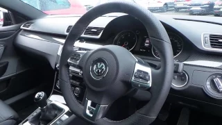 NEW 17 Plate Volkswagen CC R Line Black Edition 2 0 TDI 184 ps available at Wrexham Volkswagen 1