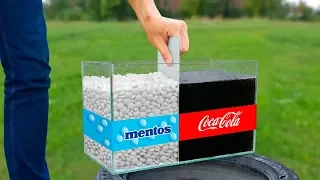 Experiment: Coca Cola and Mentos